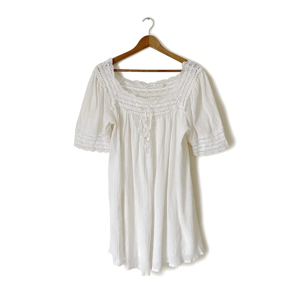 Doen Navan white Mini Dress